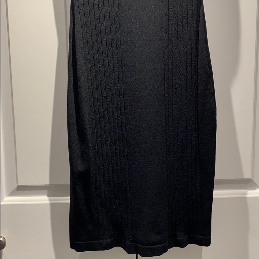 EUC Tristan & Iseut Little Black Knitted Dress - Picture 3 of 9
